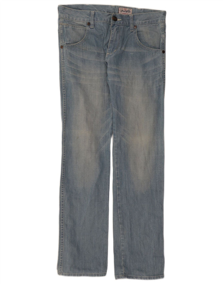 Wrangler Womens Straight Jeans  W31 L32 Blue Cotton