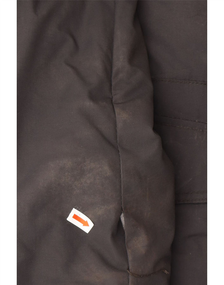 NAPAPIJRI Mens Padded Coat UK 46 3XL Black Polyester