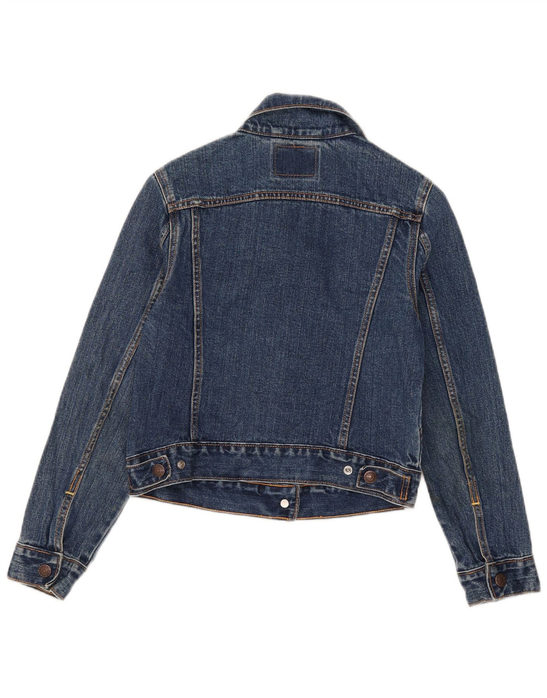 Levi's Girls Denim Jacket 7-8 Years Large Blue Cotton