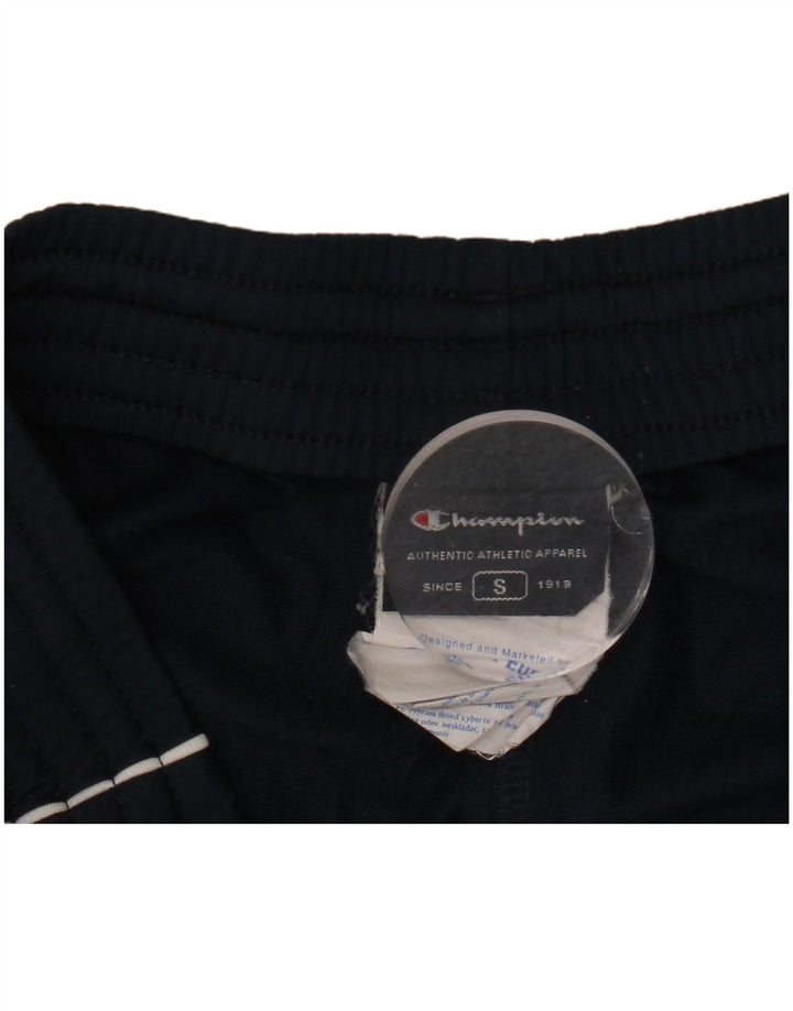 CHAMPION Mens Sport Shorts Small  Navy Blue Polyester