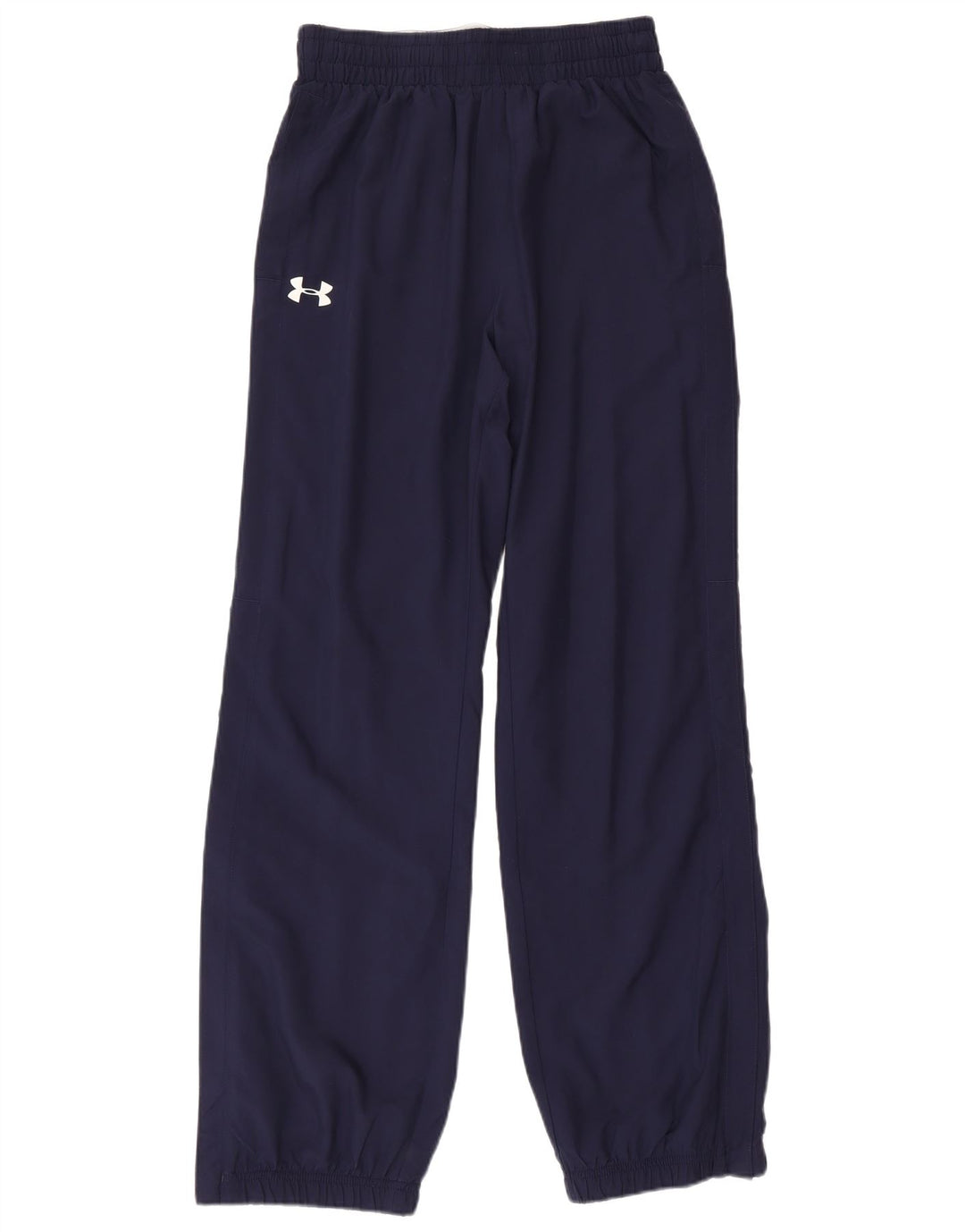 Under Armour Mens Tracksuit Trousers Joggers Medium  Navy Blue Polyester
