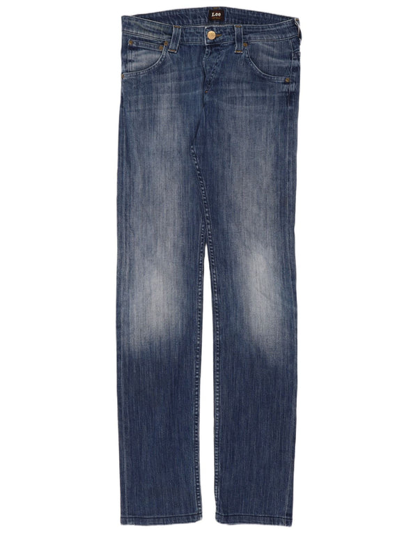 Lee Mens Powell Slim Jeans W32 L36 Blue Cotton