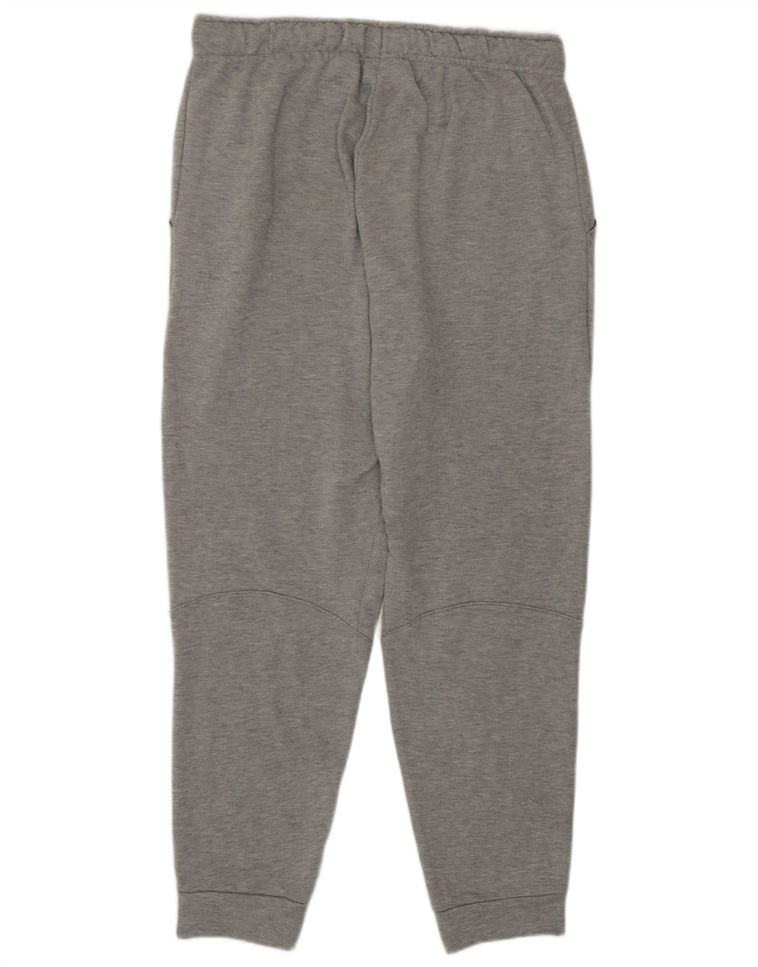 Nike Mens Dri Fit Graphic Tracksuit Trousers Joggers Large Grey Polyester