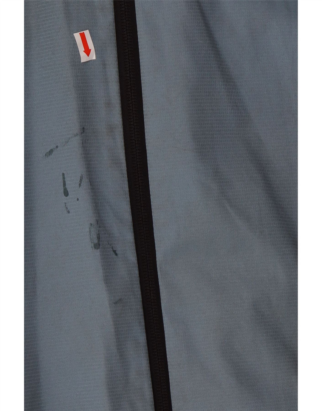 Adidas Womens Hooded Rain Jacket UK 14 Medium Blue Polyester