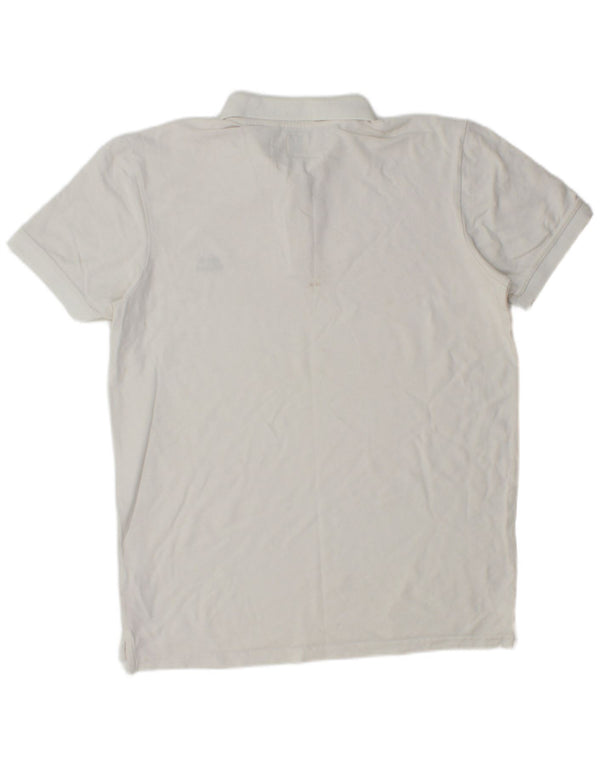 Jack Wills Mens Polo Shirt Medium White Cotton