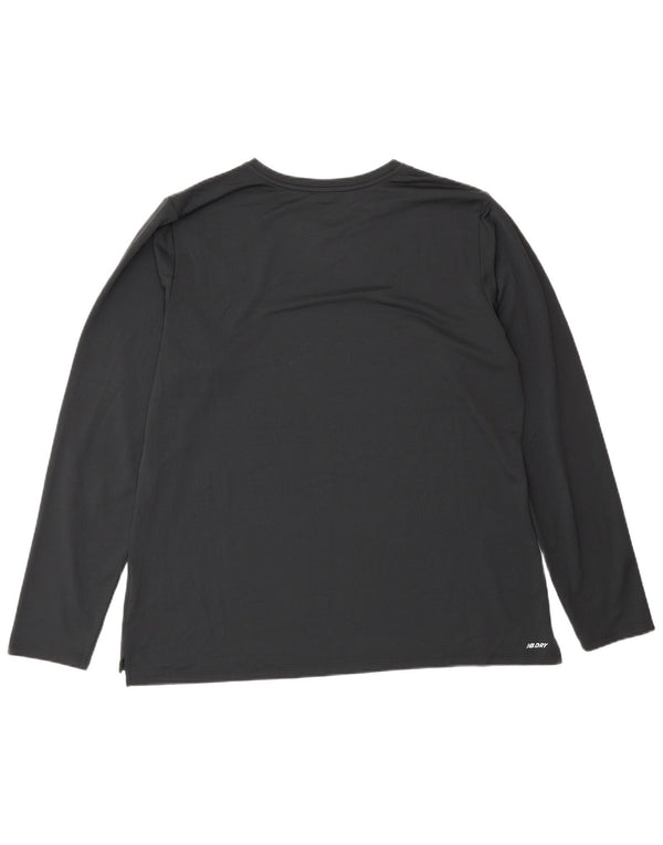 New Balance Mens Top Long Sleeve XL Black