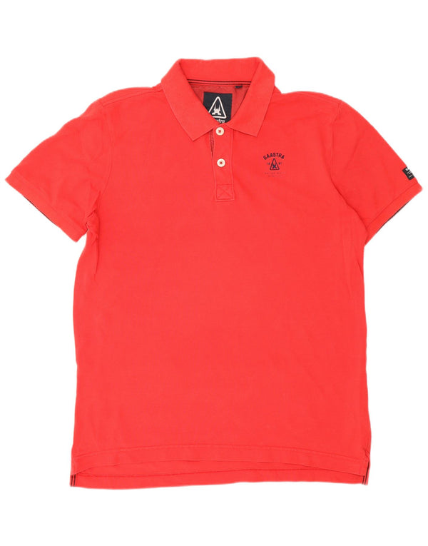 Gaastra Mens Polo Shirt Medium Red Cotton