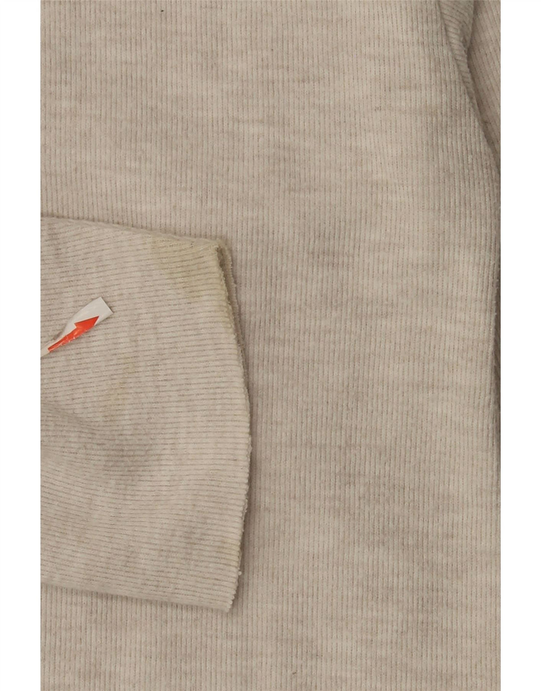 Zara Womens Crew Neck Jumper Sweater UK 14 Medium Grey Flecked Polyester