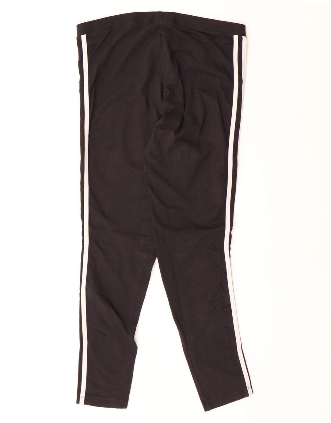 Adidas Womens Leggings UK 14 Medium  Black Cotton