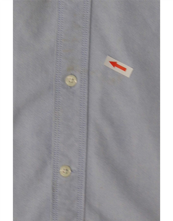 Timberland Mens Regular Fit Shirt Medium Blue Cotton