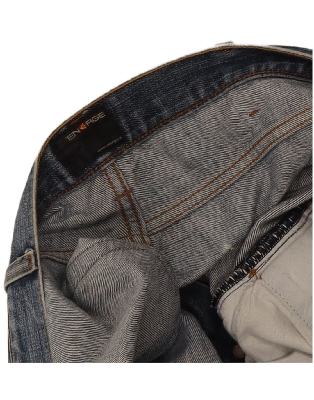 Energie Mens Loose Jeans W34 L33 Blue