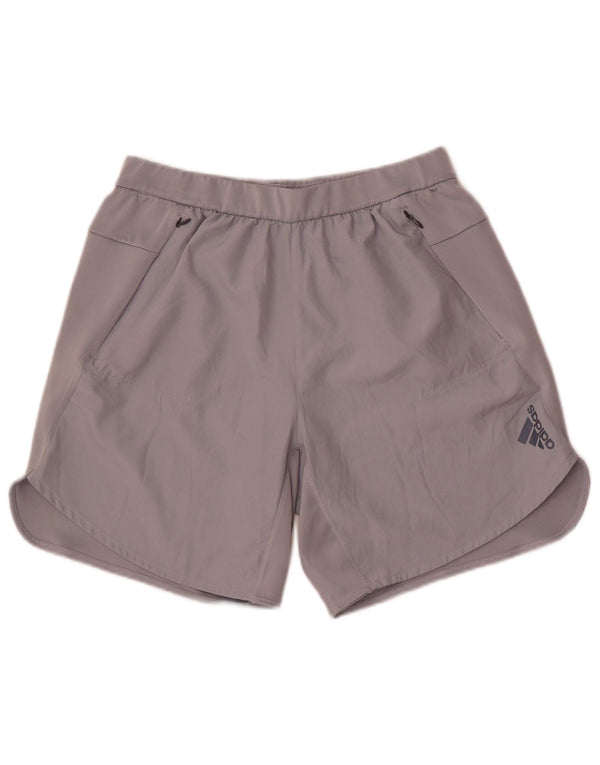 Adidas Mens Sport Shorts Medium  Grey Polyester