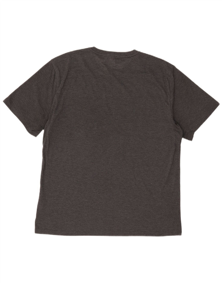 Calvin Klein Mens T-Shirt Top XL Grey Polyester