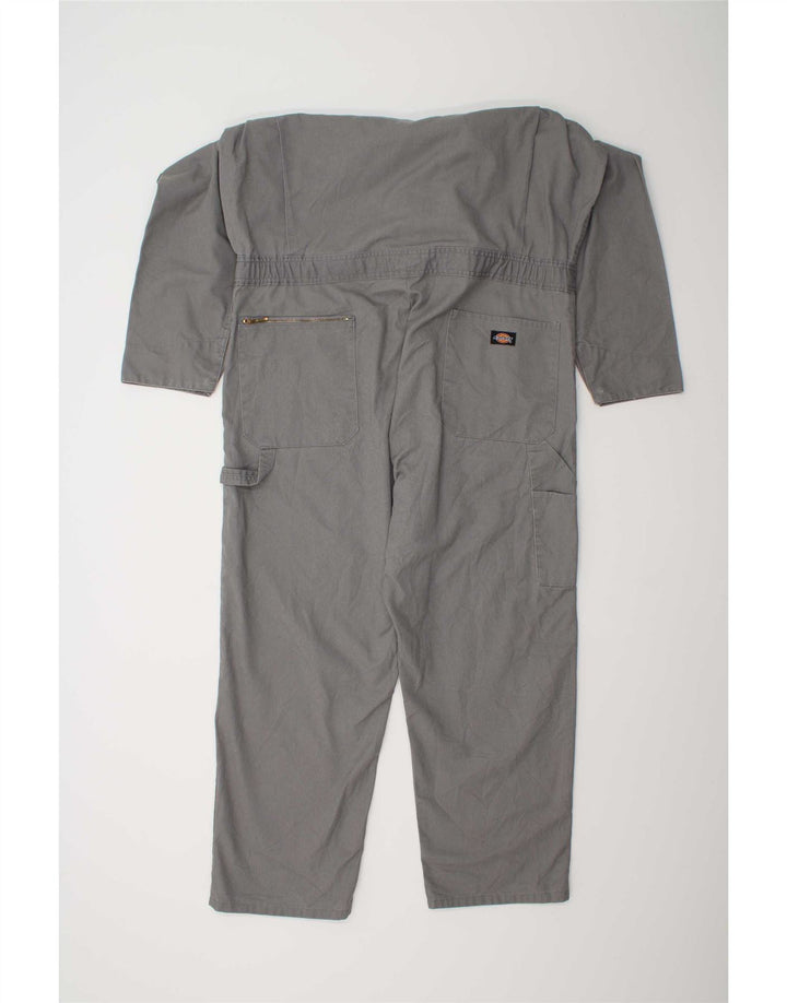 Dickies Mens Workwear Jumpsuit XL Grey Polyester