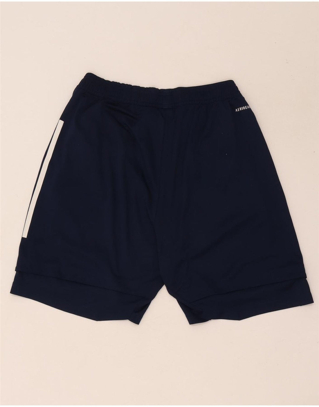 Adidas Mens Wolverhampton Wanderers Sport Shorts Medium Navy Blue Polyester
