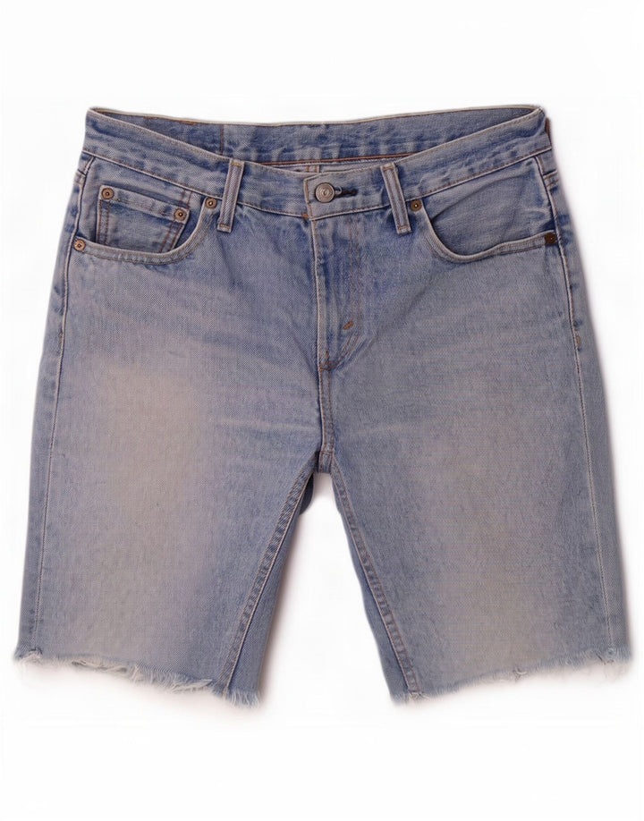 Levi's Mens 511 Denim Shorts Medium W30 Blue Cotton