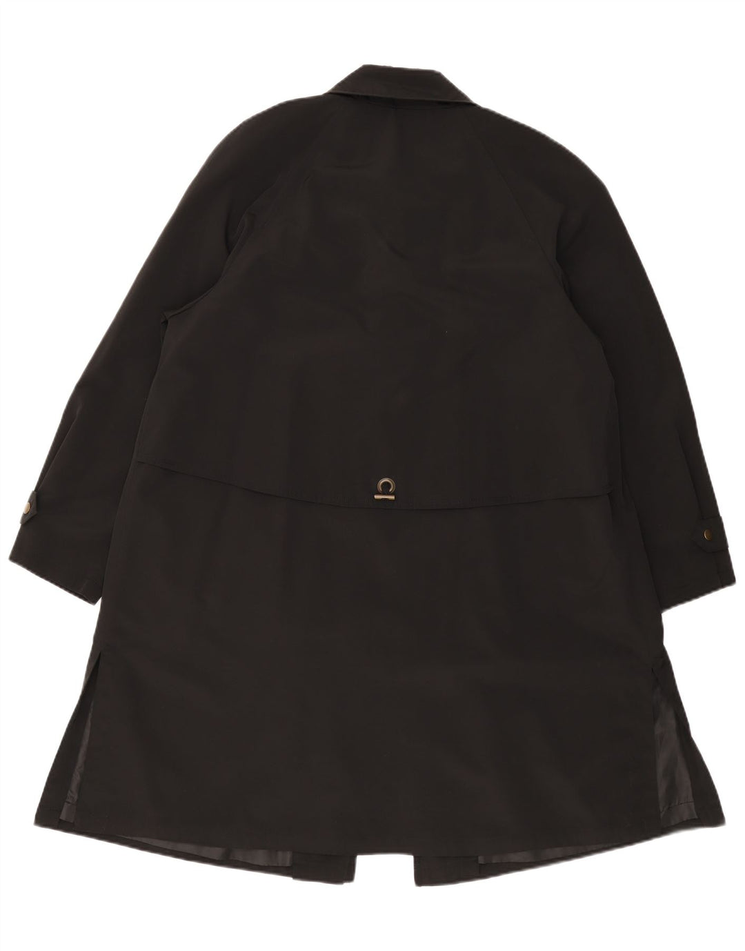 Hamells Womens Loose Fit Overcoat UK 12 Medium Black Polyester Classic