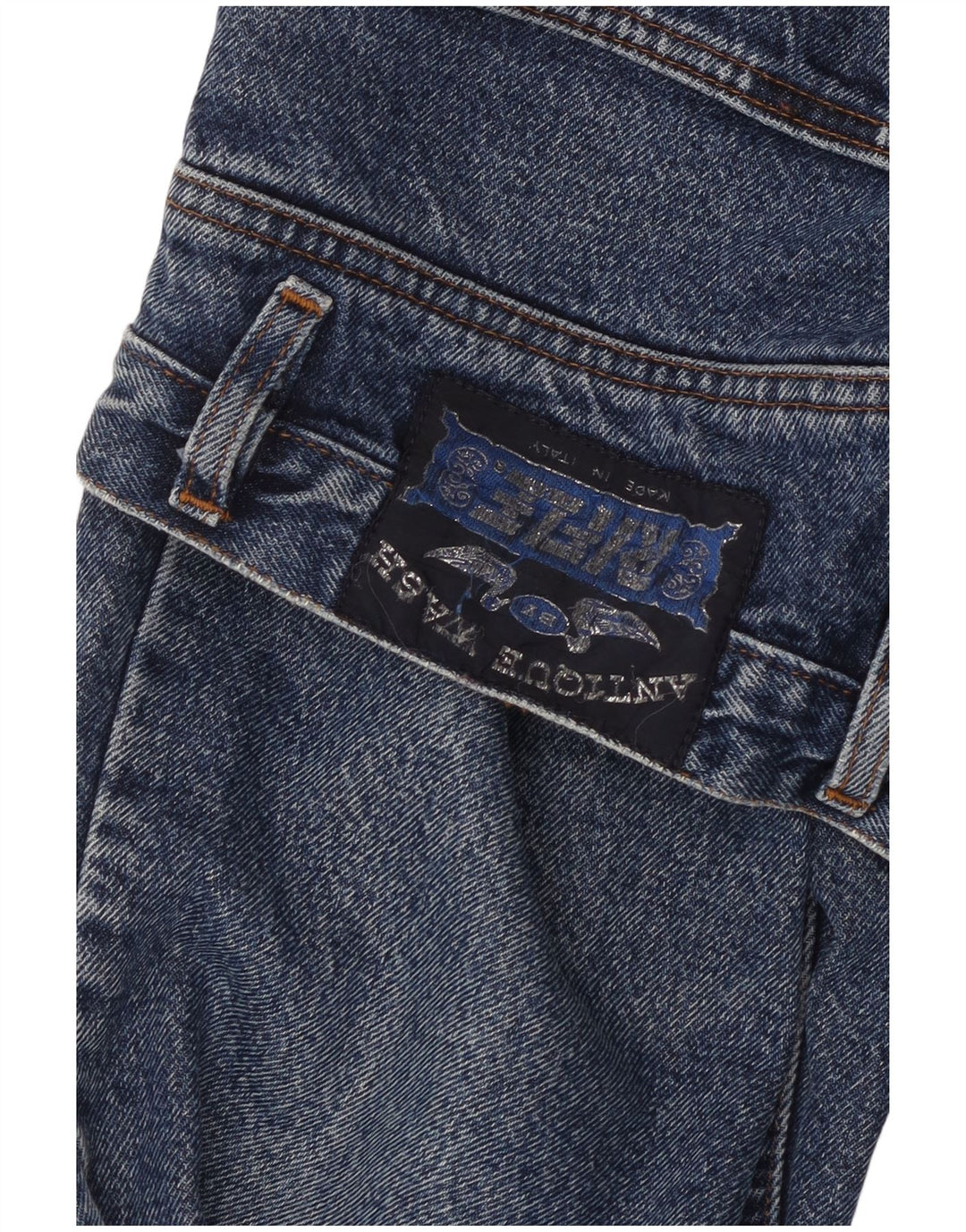 RIFLE Womens Straight Jeans W28 L27  Blue