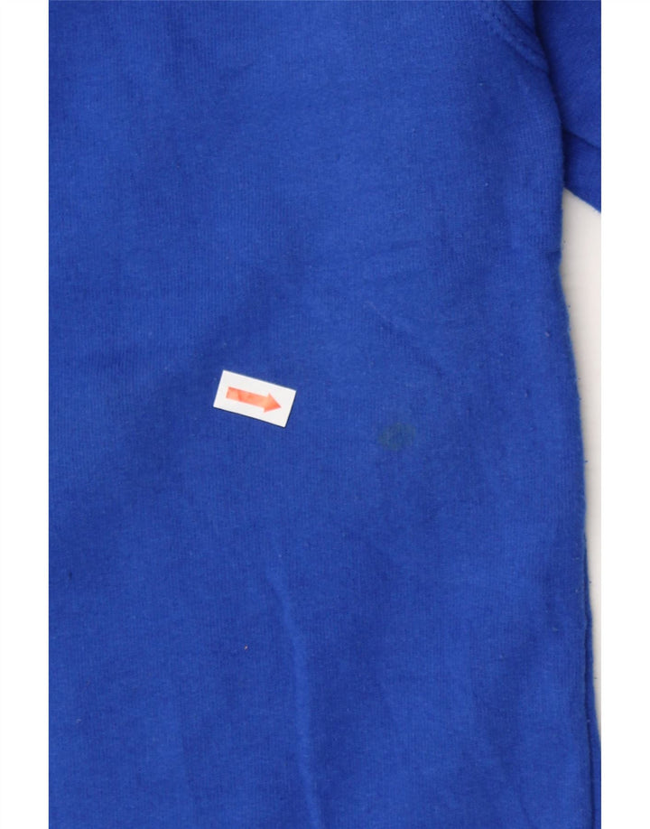 CHAMPION Mens Graphic Sweatshirt Jumper Medium Blue Cotton Vintage Champion and Second-Hand Champion from Messina Hembry 
