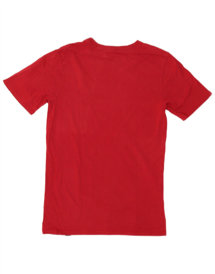 Jordan Mens T-Shirt Top Small Red Cotton
