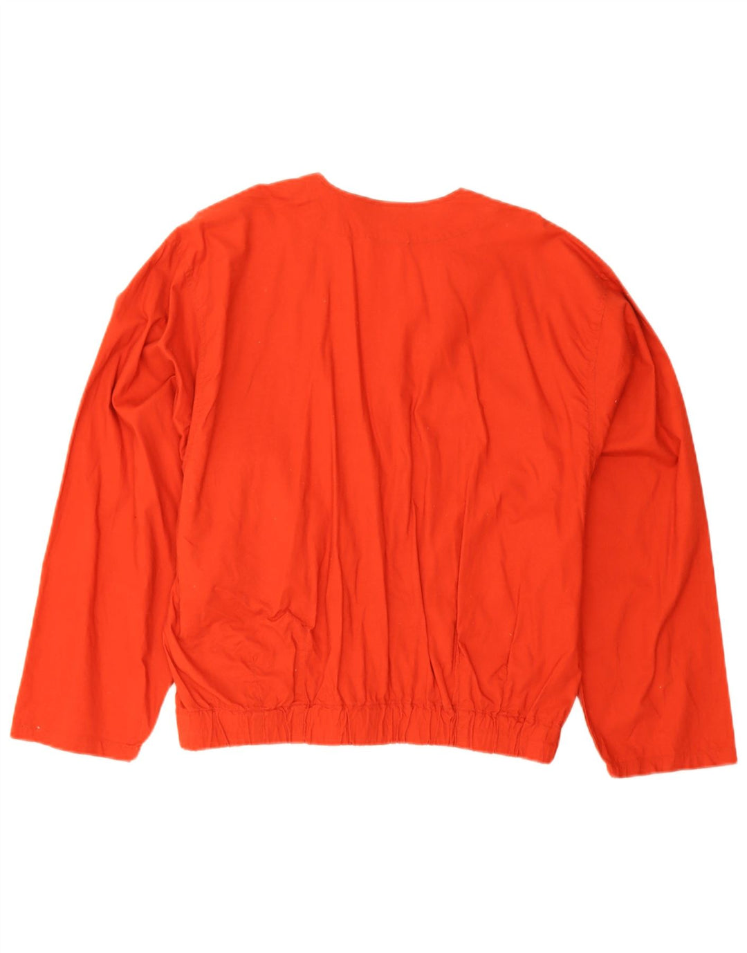 Vintage Womens Oversized Bomber Jacket EU 40 Medium Red Cotton