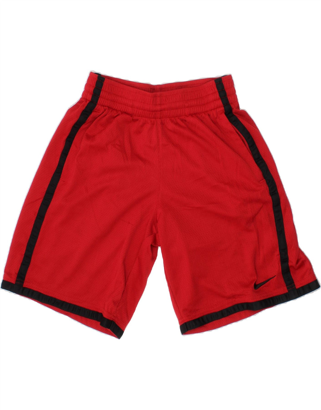 NIKE Boys Dri Fit Sport Shorts 8-9 Years Small Red Polyester Vintage Nike and Second-Hand Nike from Messina Hembry 