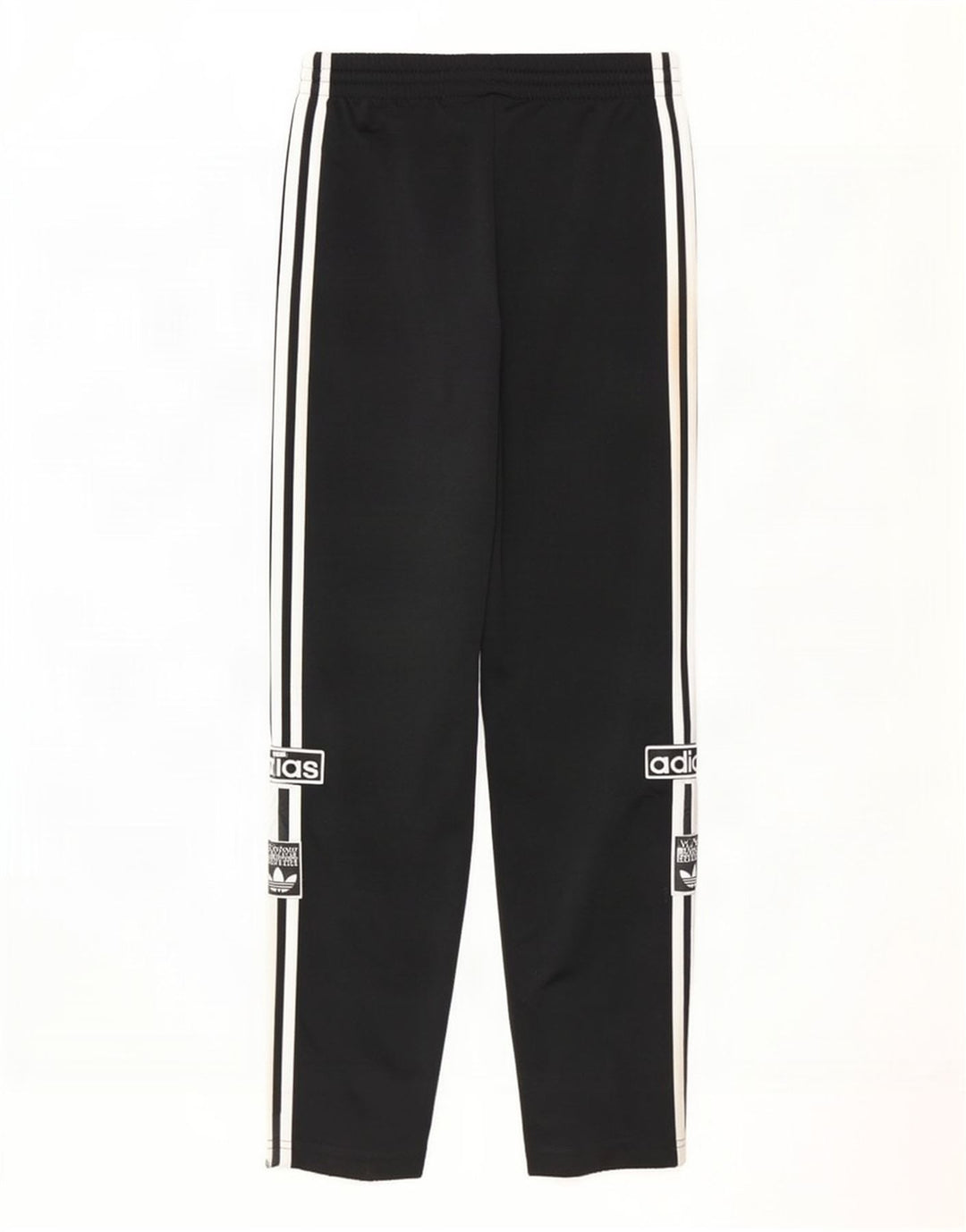 Adidas Mens Graphic Tracksuit Trousers XS Black Polyester