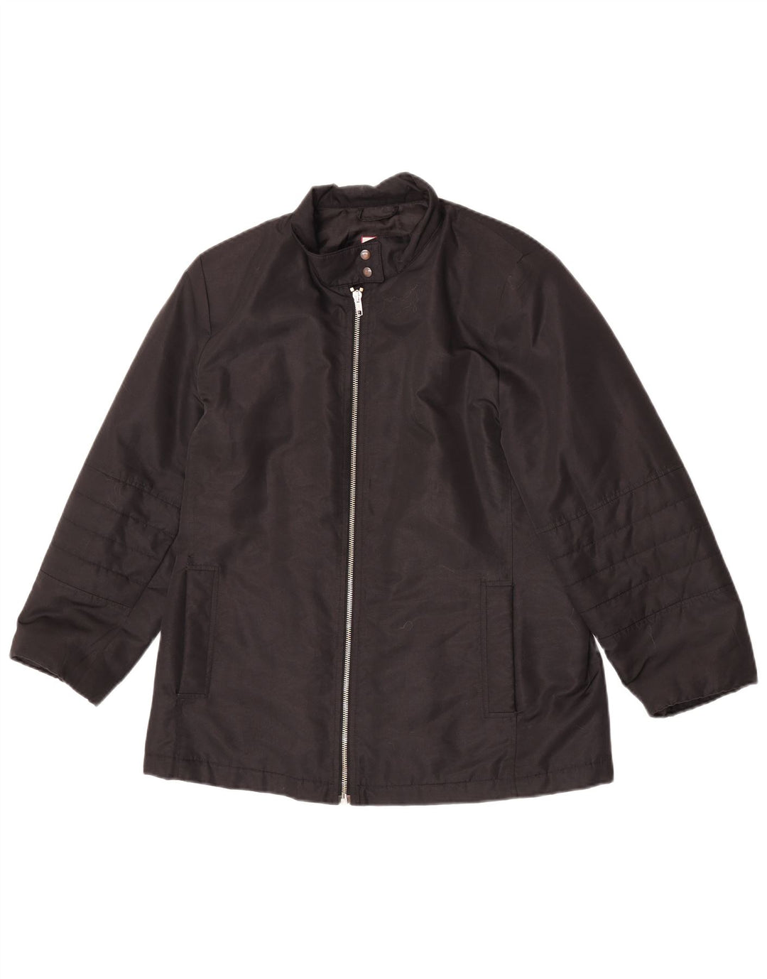 Max & Co. Womens Windbreaker Jacket UK 14 Large  Black