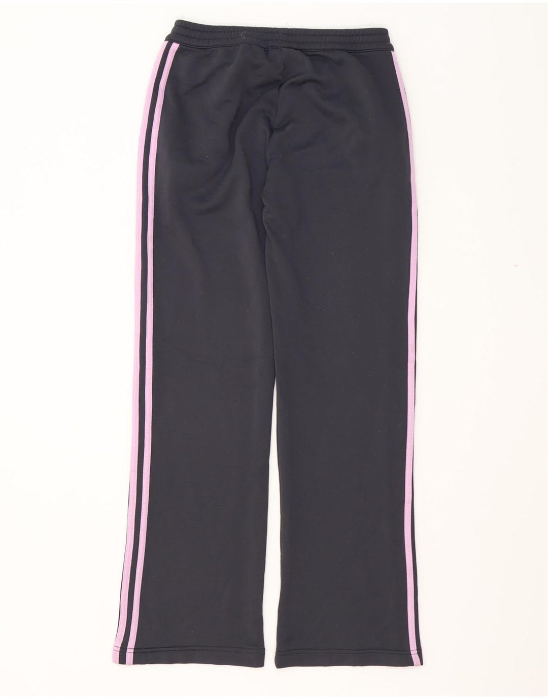 ADIDAS Womens Tracksuit Trousers UK 8 Small Grey Polyester