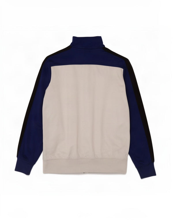 Nike Womens Tracksuit Top Jacket UK 18 XL White Colourblock Polyester