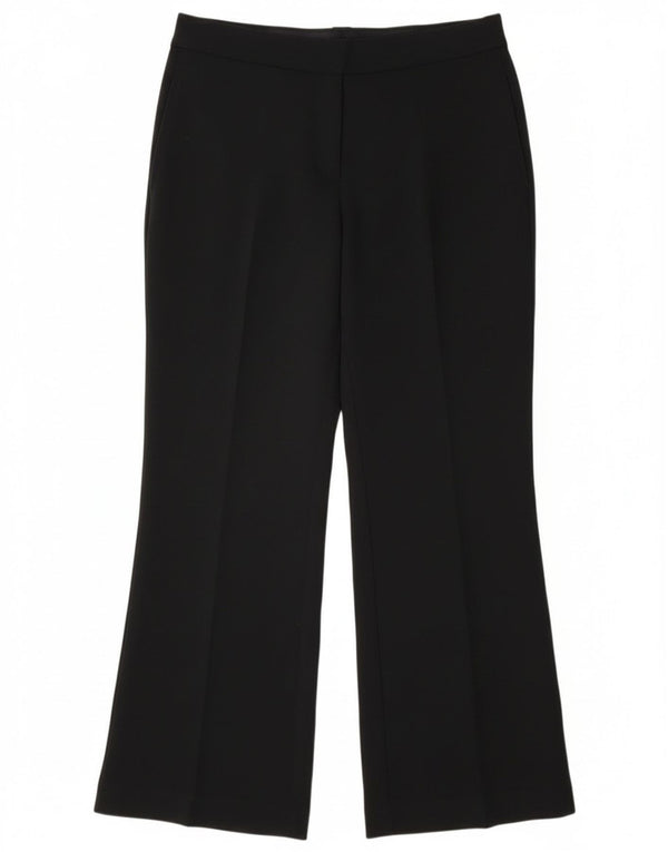 Eddie Bauer Womens Petite Bootcut Casual Trousers US 6 Medium W30 L29 Black