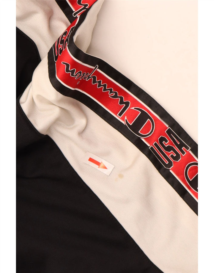 CHAMPION Mens Graphic Tracksuit Top Jacket Large Multicoloured Colourblock