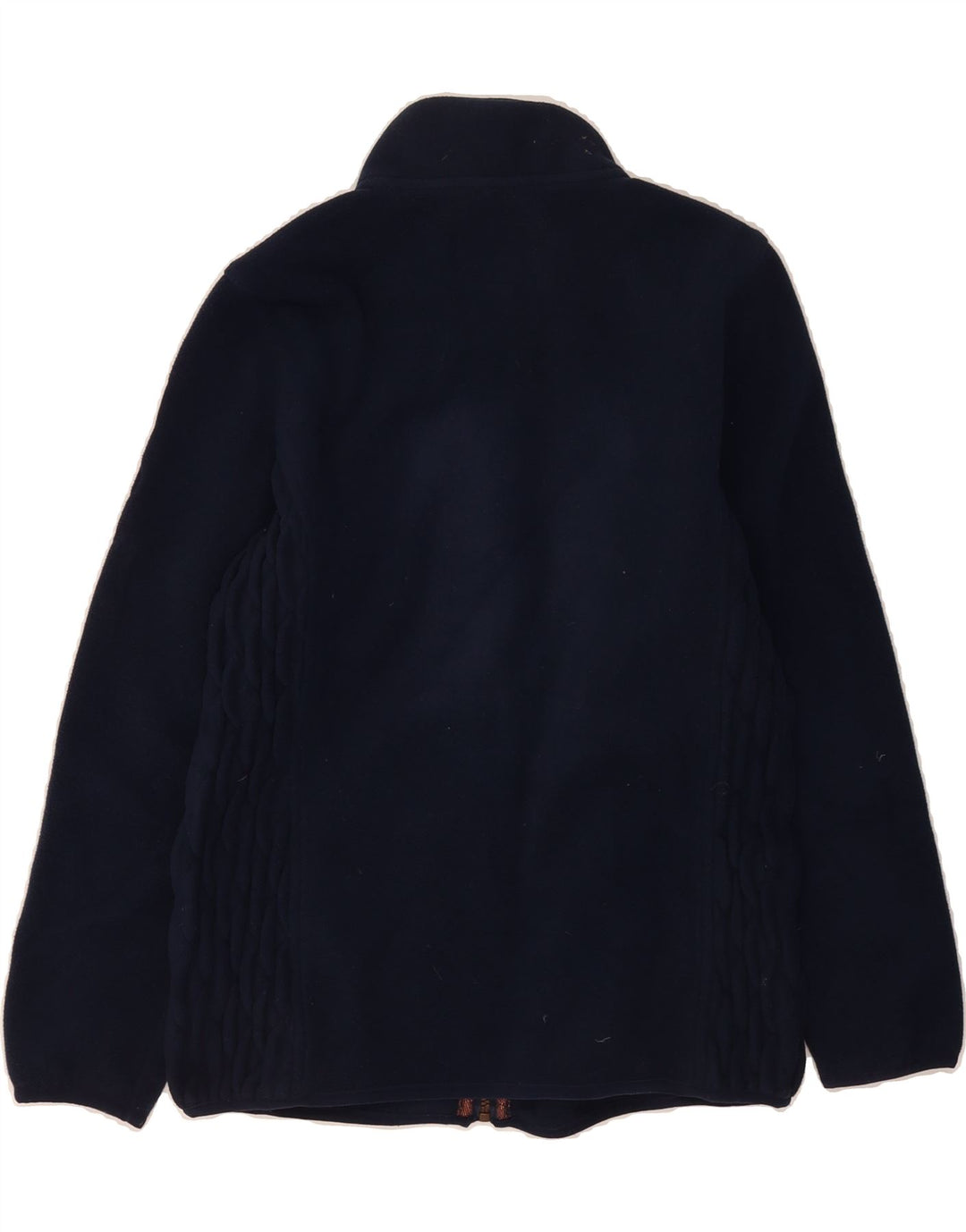 TOM TAILOR Womens Fleece Jacket UK 16 Large Navy Blue Polyester Vintage Tom Tailor and Second-Hand Tom Tailor from Messina Hembry 