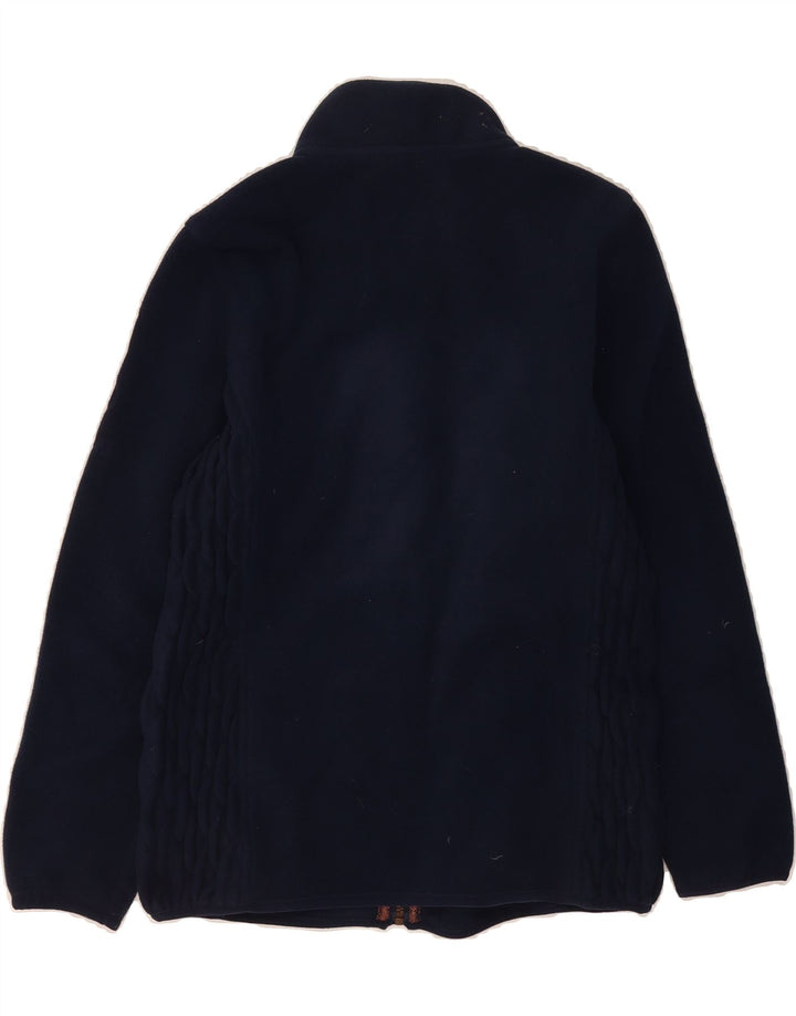 TOM TAILOR Womens Fleece Jacket UK 16 Large Navy Blue Polyester Vintage Tom Tailor and Second-Hand Tom Tailor from Messina Hembry 