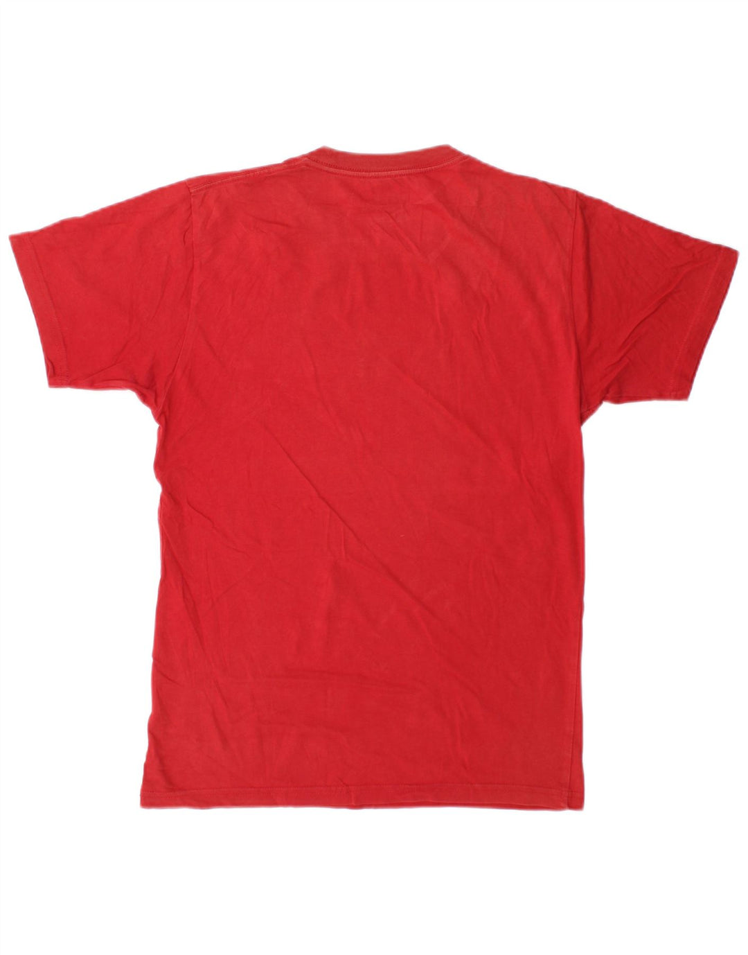 Vans Mens Classic Fit T-Shirt Top Small Red Cotton