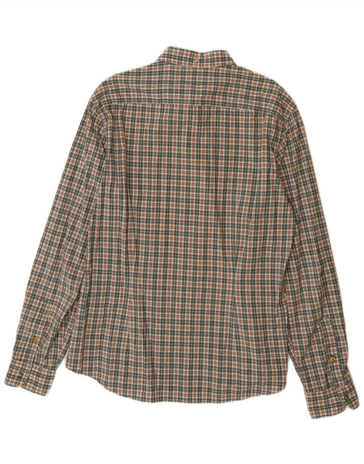 GAS Mens Shirt XL Multicoloured Check Cotton