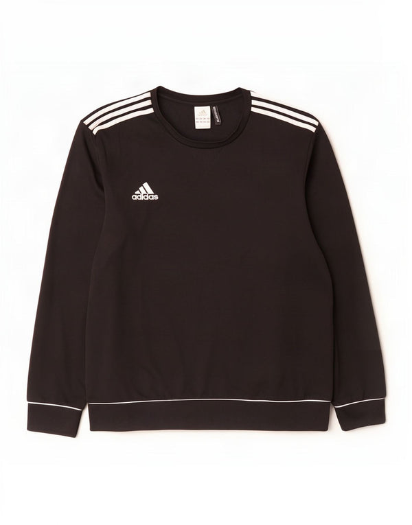 Adidas Mens Climawarm Sweatshirt Jumper UK 50/52 2XL Black Polyester