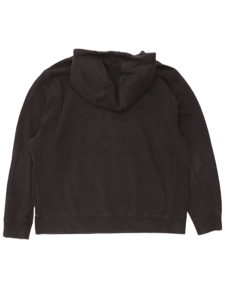 Nike Mens Hoodie Jumper XL Black Cotton