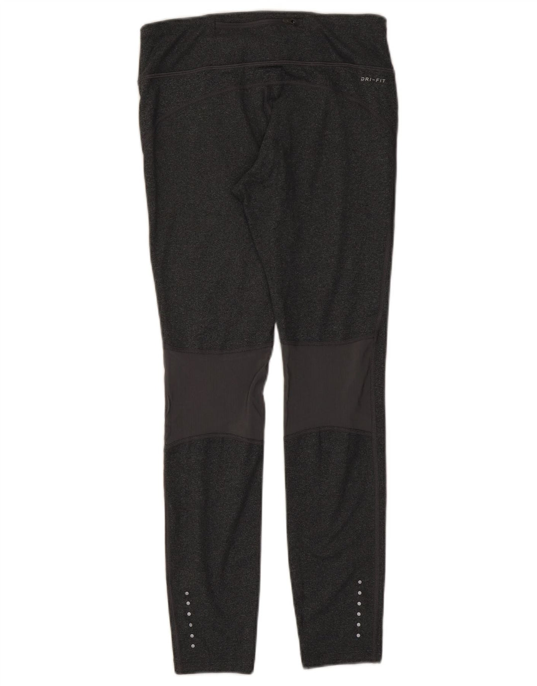 Nike Womens Dri Fit Leggings UK 12 Medium Grey