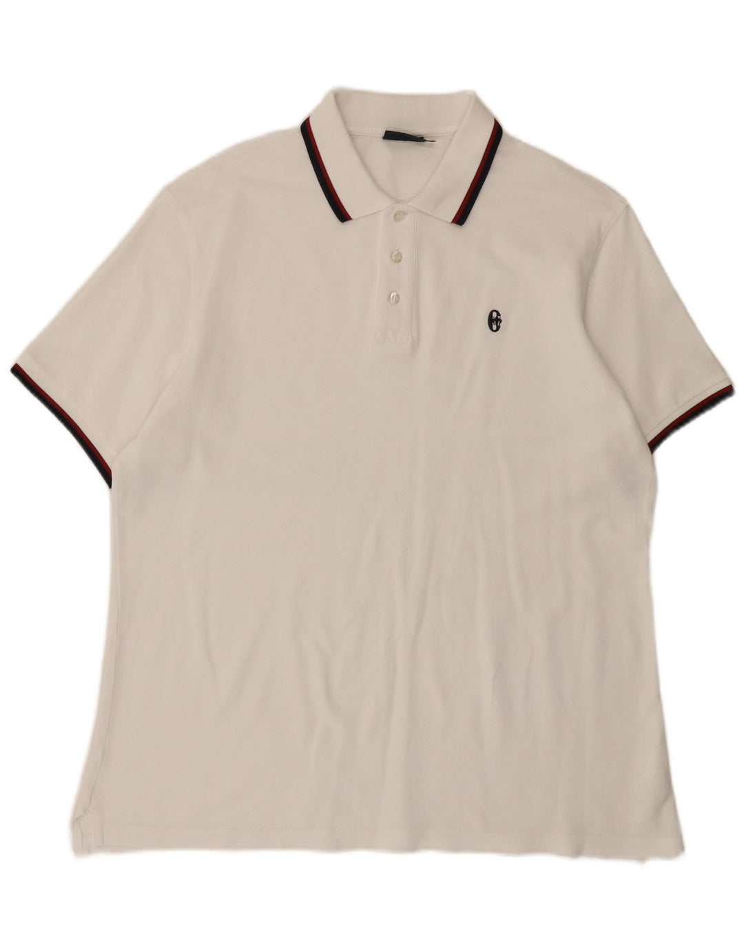 Conte of Florence Mens Polo Shirt 2XL White