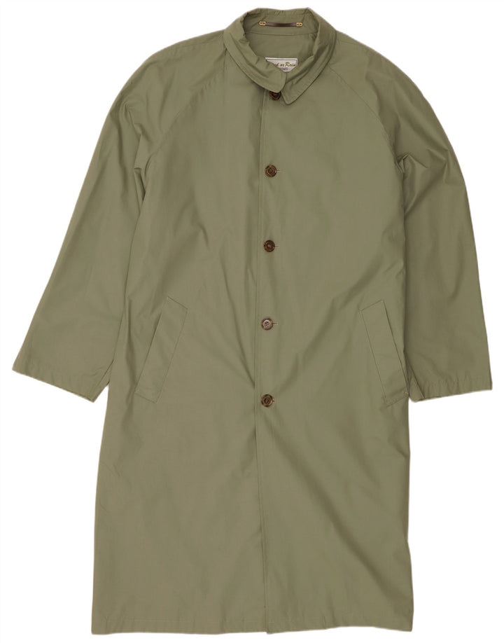 Preca Mens Raincoat UK 42 XL Khaki Polyester