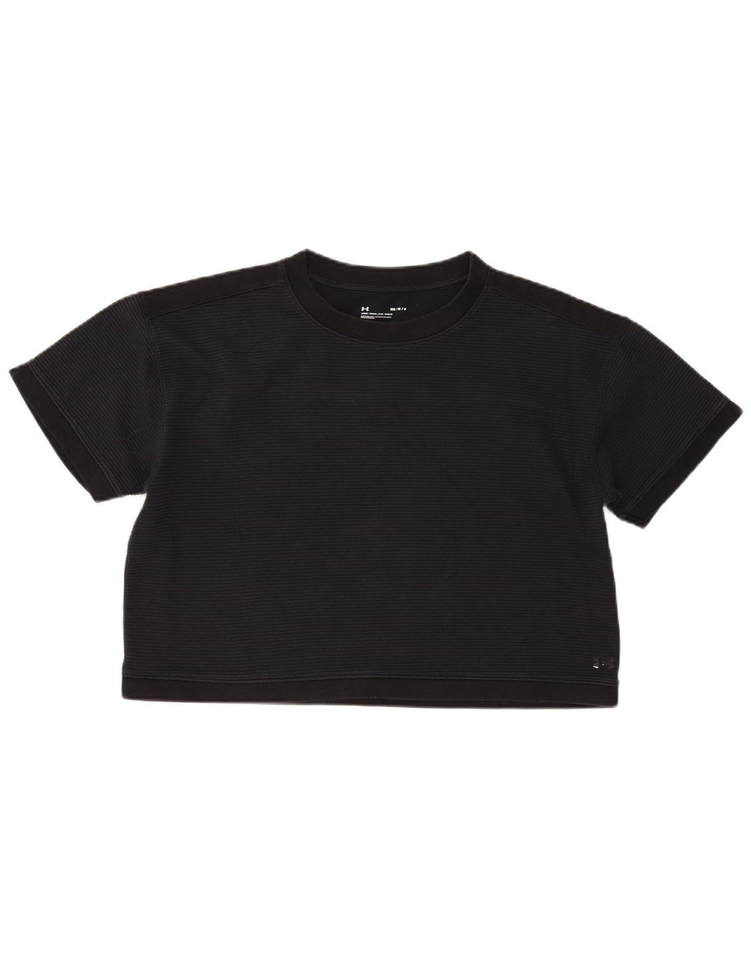 Under Armour Womens Oversized Graphic T-Shirt Top UK 14 Medium Black