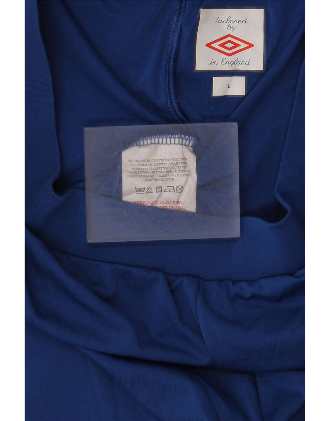 Umbro Mens Sport Shorts Large  Blue Polyester