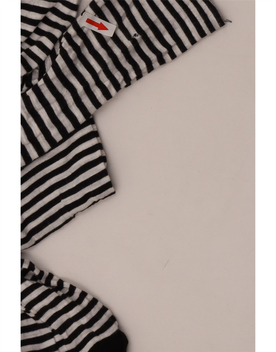 French Connection Womens Tunic Top UK 16 Large White Striped Cotton