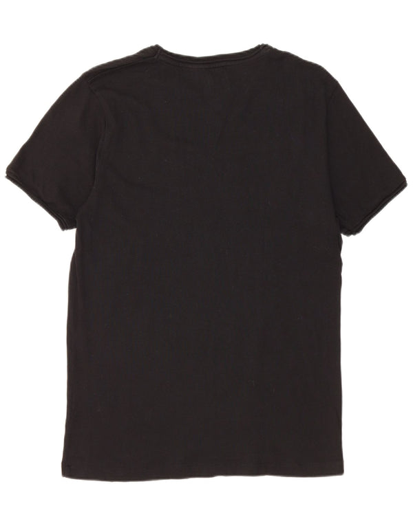 Zara Mens T-Shirt Top Small Black
