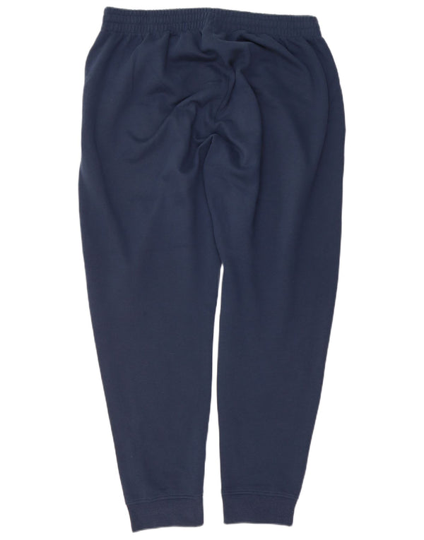 Kappa Mens Tracksuit Trousers Joggers XL  Navy Blue Cotton