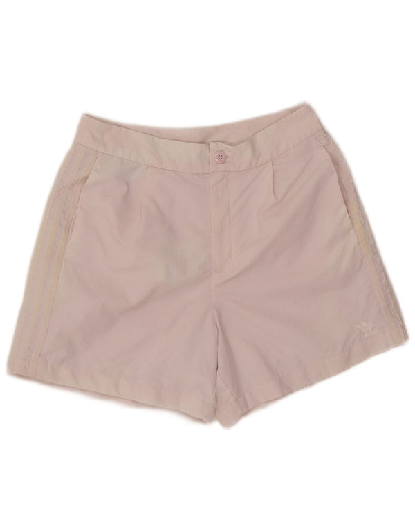 Adidas Womens Chino Shorts UK 12 Medium W28  Pink Nylon