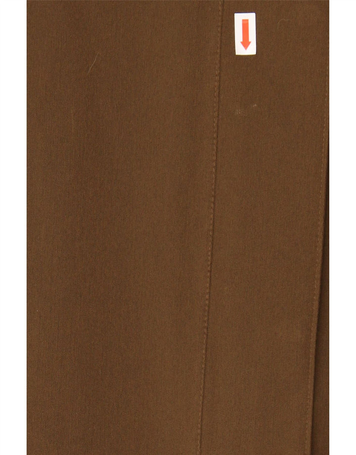 PATAGONIA Womens Overcoat UK 16 Large Khaki Polyester