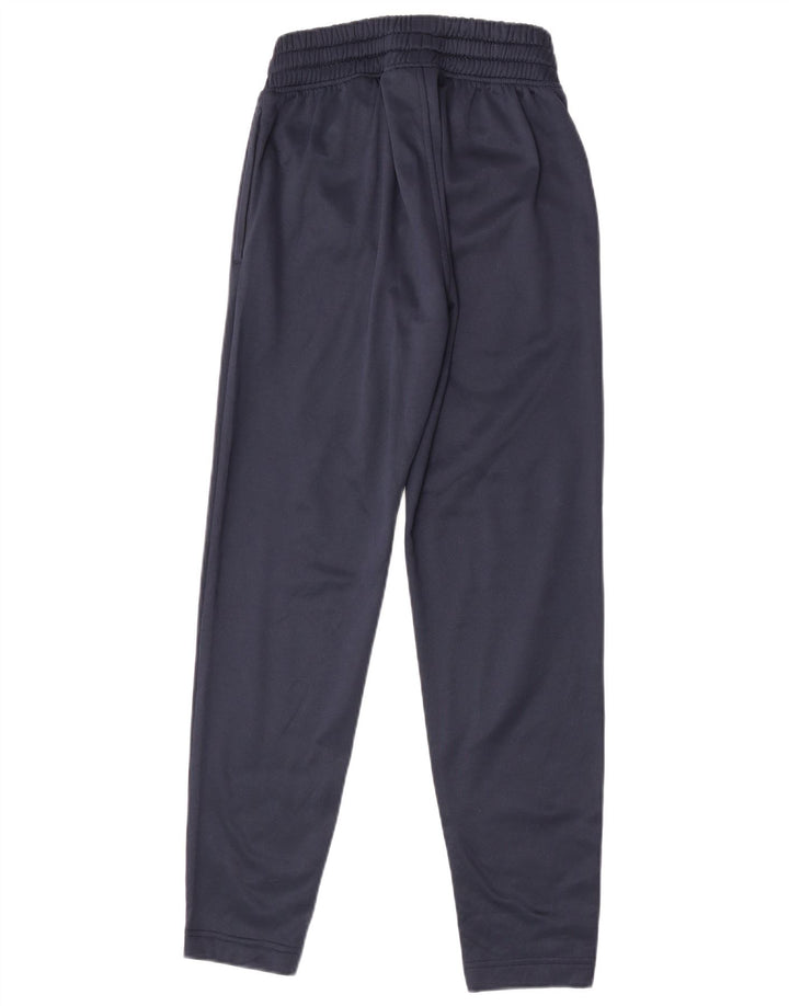 Lotto Mens Graphic Tracksuit Trousers Small Navy Blue Polyester
