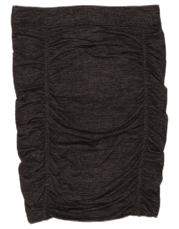 Athleta Womens Skirt Small W28 Grey Flecked Nylon